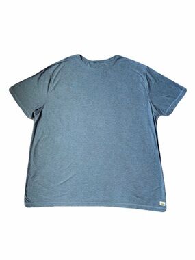 Vuori Strato Tech Short Sleeve Tee in Blue Heather, Men’s size XL